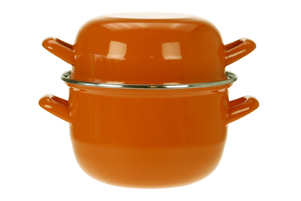 cosy & trendy HORECA MOSSELPOT 1 2KG ORANJE 2 8L 18CM 1KG