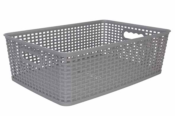 cosy & trendy HOZON OPBERGMAND GRIJS 12L 40X26 5XH12 5CM