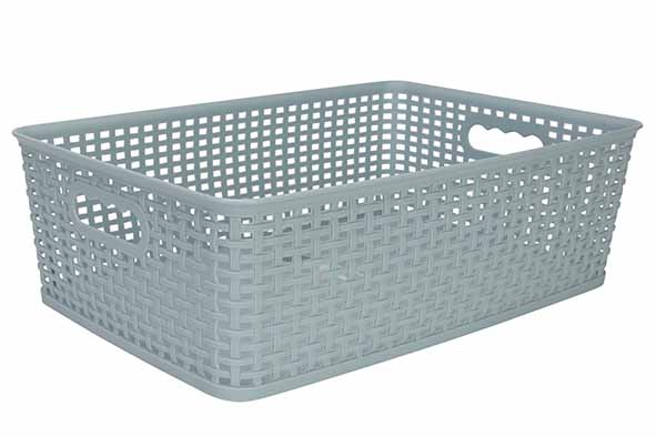 Cosy & Trendy HOZON OPBERGMAND PASTELBLAUW12L 40X26 5XH12 5CM