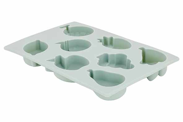 cosy & trendy IJSBLOKVORM FRUIT SILICONE GROEN 14X9 5X1 5CM