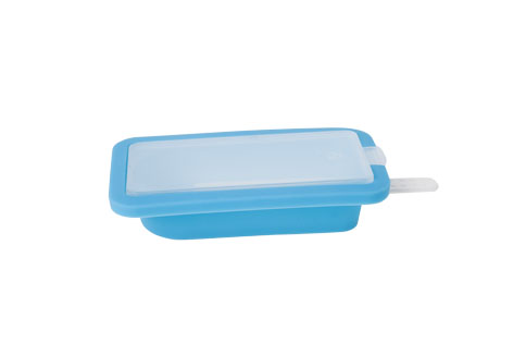 Cosy & Trendy IJSLOLLY-VORM 11.5X6.3X2.6CM BLAUW SILICONE