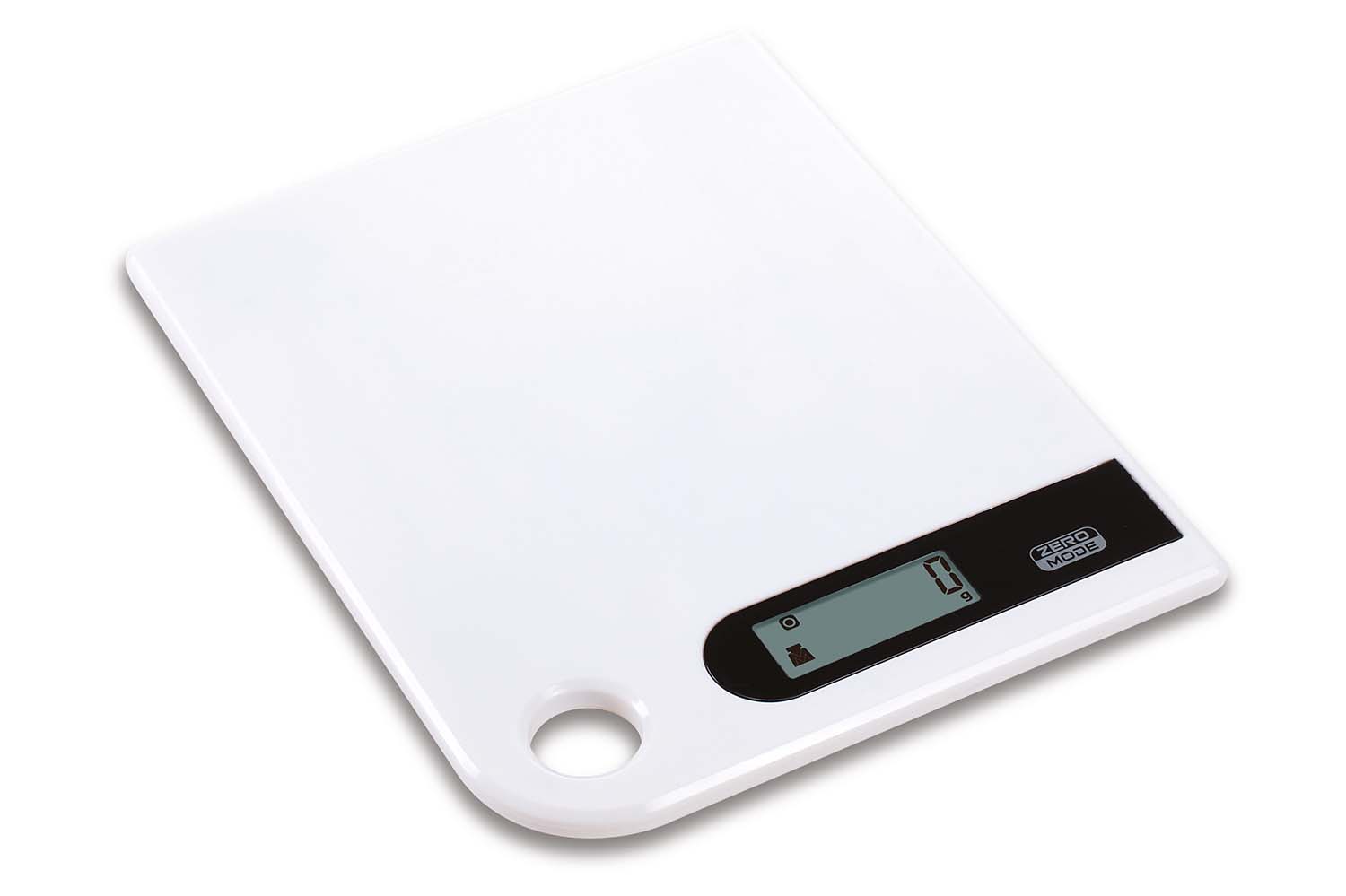 cosy & trendy KEUKENWEEGSCHAAL ELEKTRISCH WIT 5KG-1G 1X3V LITHIUM INCL 20X16X1.3CM