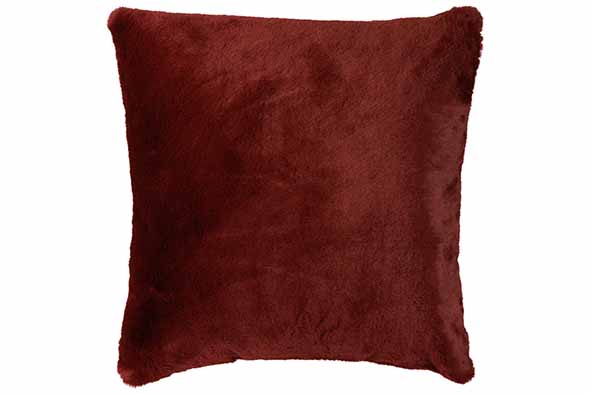 cosy & trendy KUSSEN PLUSH BORDEAUX 45X10XH45CM TEXTIE L