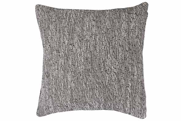 cosy & trendy KUSSEN SPECKLES DONKERGRIJS 45X10XH45CM TEXTIEL