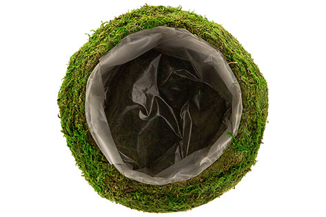 cosy & trendy MAND RATTAN-GRASS NATUUR 25X25XH9CM RON D