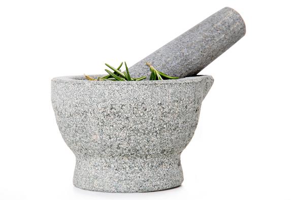 cosy & trendy MORTIER EN STAMPER SCHENKTUIT GRANIET 8.5X6CM