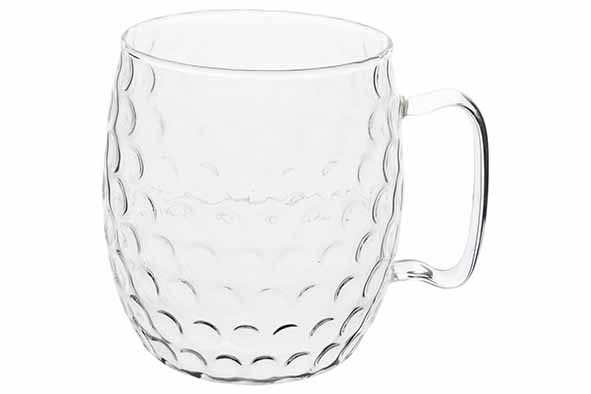 Cosy & Trendy MOSCOW MULE GLASS HAMMERTONE TRANSPARANT