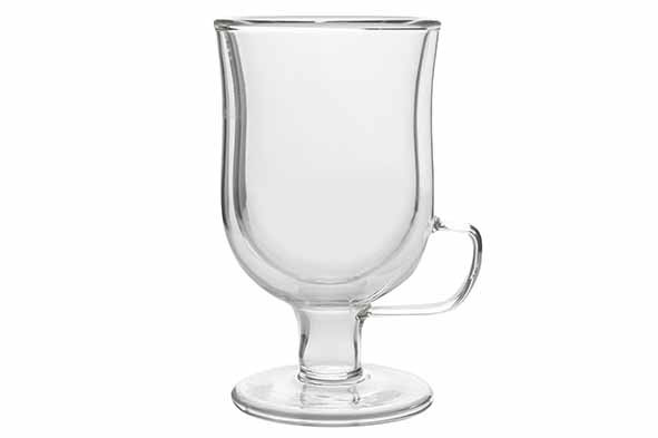 cosy & trendy OMAGIO IRISH COFFEE 240ML D8XH13.5CM DUBBELWANDIG - BOROSILICAAT