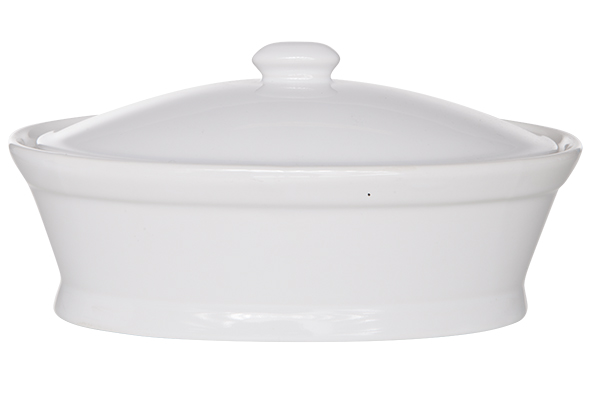 cosy & trendy PATE POT MET DEKSEL 500ML 12 5X20 2XH9CM OVAAL