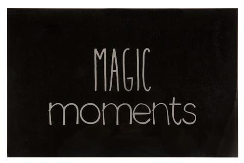 cosy & trendy PLACEMAT FP DONKERGRIJS MAGIC MOMENTS LICHTGRIJS 43.5X28.5CM