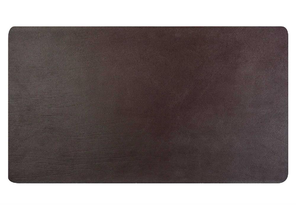 cosy & trendy PLACEMAT LEDER RECYCLE BRUIN DZ 43X30CM RECHTHOEK