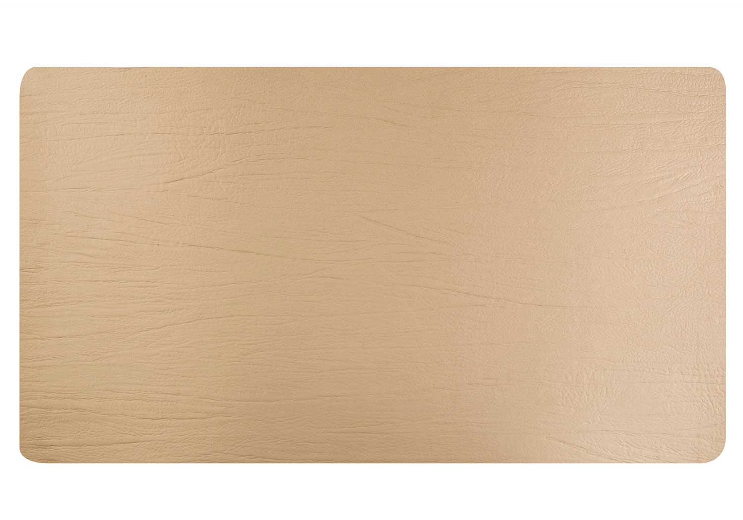 cosy & trendy PLACEMAT LEDER RECYCLE CREME 43X30CM RECHTHOEK