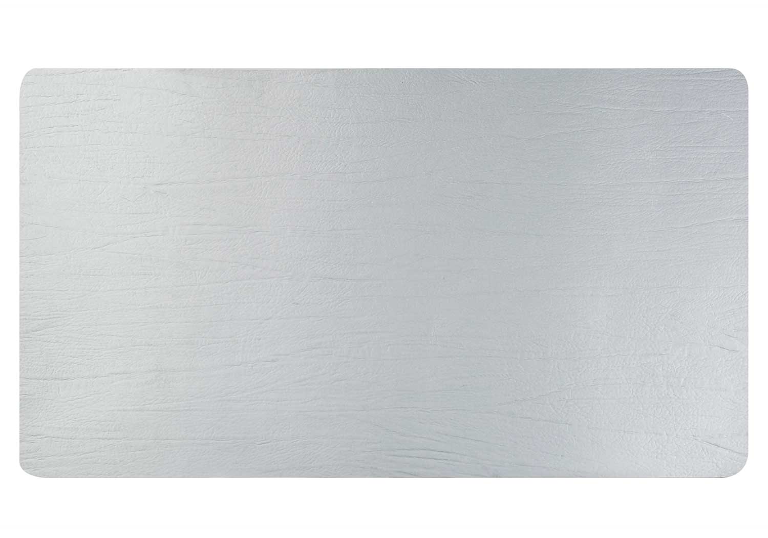 cosy & trendy PLACEMAT LEDER RECYCLE LICHTGRIJS 43.5X2 8.5CM-RECHTHOEK