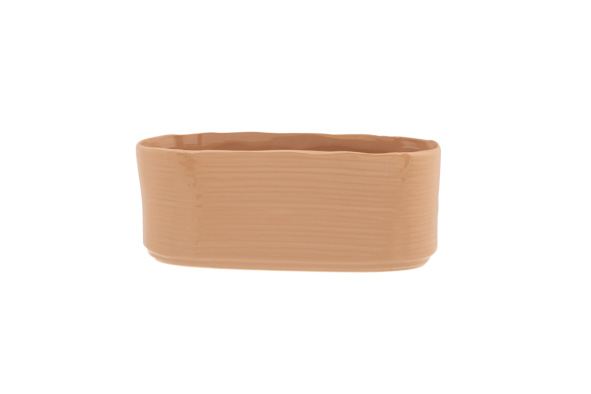 cosy & trendy PLANTENBAK ZAND 25X11XH10CM OVAAL AARDEW ERK