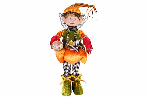 cosy & trendy POMPOENMAN MULTI-KLEUR 16X14XH50CM POLYE STER