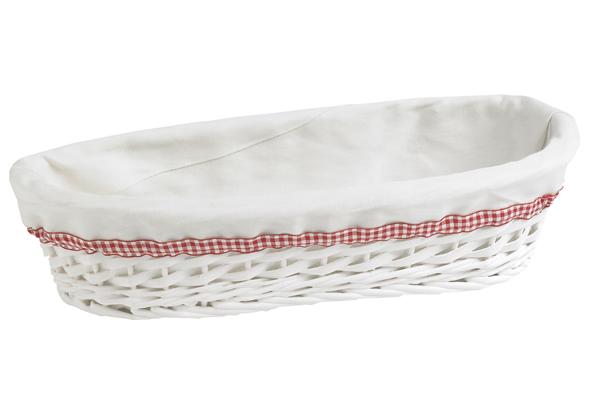 cosy & trendy RIO MAND MET STOF WIT 42X18XH9CM OVAAL R IET