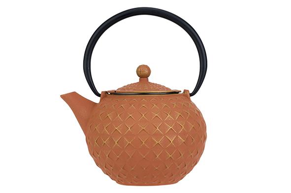 cosy & trendy SAKAI THEEPOT GOUD-TERRACOTTA 1L GIETIJZER