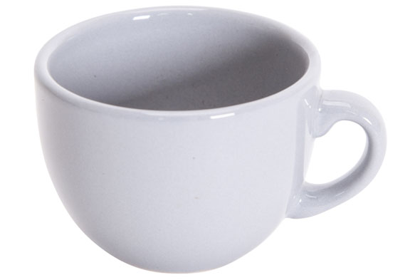 cosy & trendy SERENA GREY KOFFIETAS D6.9CM 10CL GLANZEND GRIJS