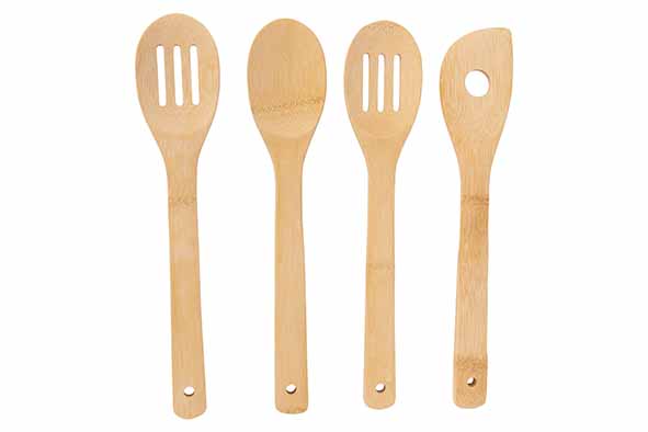 Cosy & Trendy SET4 BAMBOE KEUKENGEREI ROERLEPELS - SPATEL