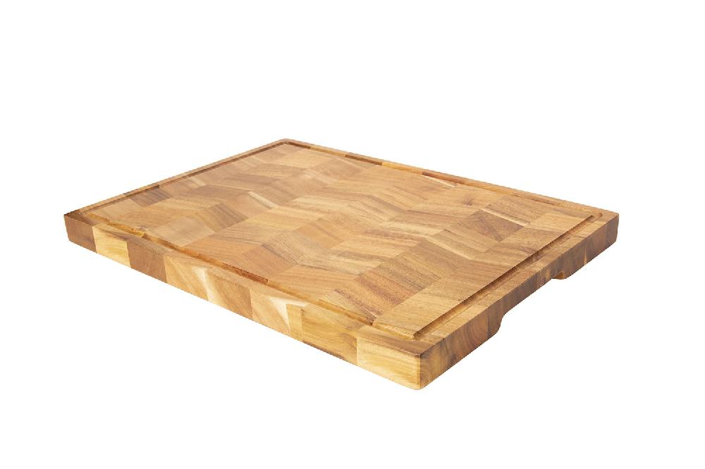 cosy & trendy SNIJPLANK 46X33XH3CM ACACIA WITH GROOVE