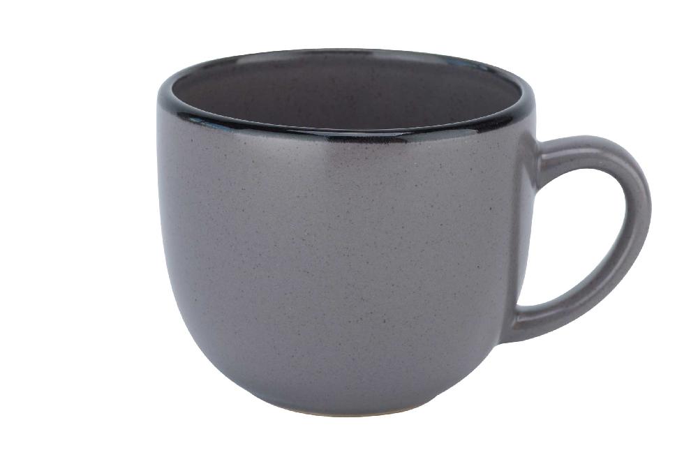 cosy & trendy SPECKLE GREY TAS 24CL D8 5XH7 1CM ZWARTE BOORD