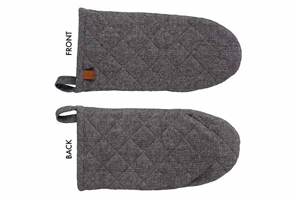 cosy & trendy STOFF OVENWANT BLACK CHAMBRAY 31X15XH3CM