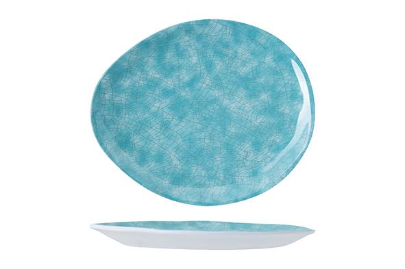 cosy & trendy STREETFOOD GO AZZURRO BORD 27.5X23XH2.2 CM MELAMINE