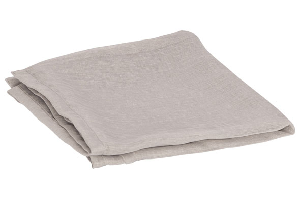 cosy & trendy TAFELLOPER GRIJS 40X180XH 2CM POLYESTER