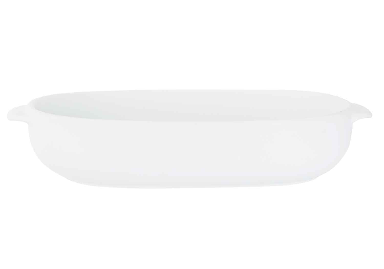 cosy & trendy TASTY WHITE OVENSCHOTEL 24X15 4XH5 3CM OVAAL