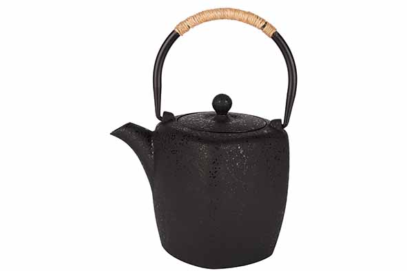 cosy & trendy THEEPOT DONKERGRIJS 0 9L 10X17XH14CM GIETIJZER