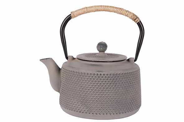 cosy & trendy THEEPOT LICHTGRIJS 1 5L D15XH11CM GIETIJ ZER