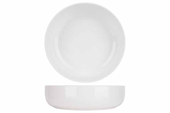 cosy & trendy TITANIUM WHITE DIEP BORD D18XH4 7CM 84CL