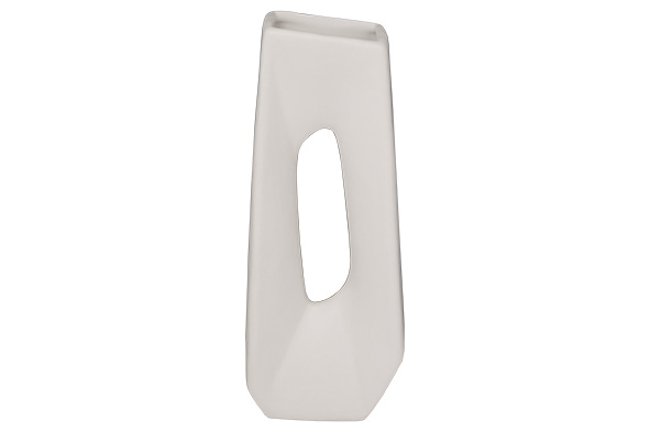 cosy & trendy VAAS ZARZA WIT 9 6X7XH25CM ANDERE KERAMI EK