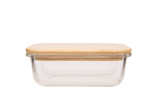 cosy & trendy VOORRAADDOOS 17X13 XH5 5CM RECHTH 640ML BAMBOO DEKSEL