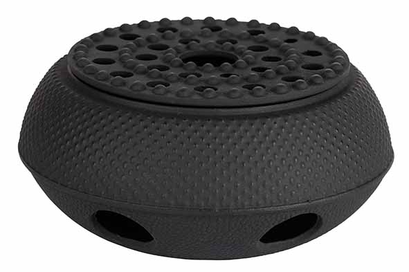 cosy & trendy WARMHOUDER DONKERGRIJS D14XH7 5CM GIETIJZER