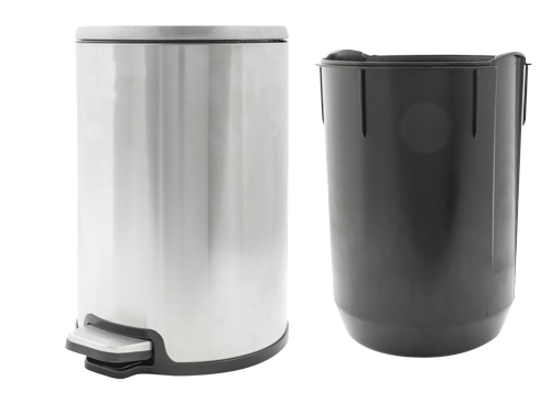 cosy & trendy WASTY PEDAALEMMER RVS 12L D25XH35CM ROND