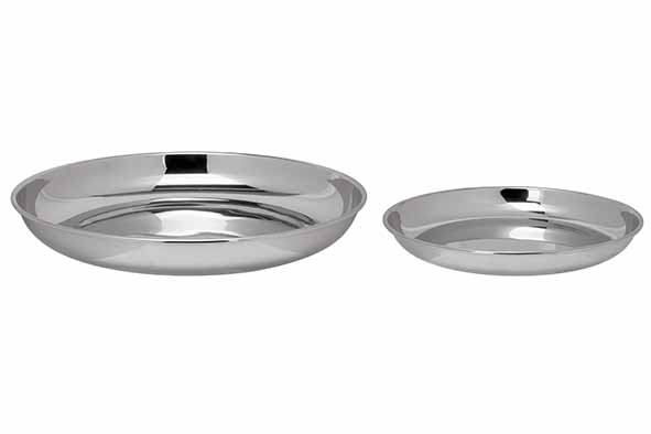 cosy & trendy ZEEVRUCHTENSCHAAL SET2 D26 EN D35CM ROESTVRIJ STAAL