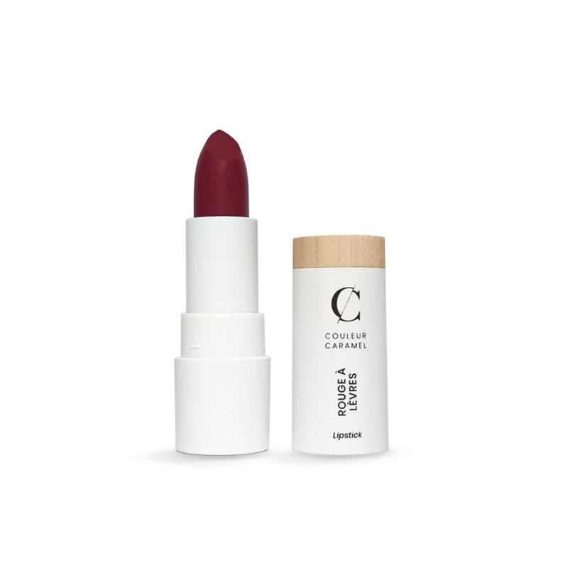 couleur caramel Organic Lipstick Sacré Cœur Red Satijn Limited Edition (512)