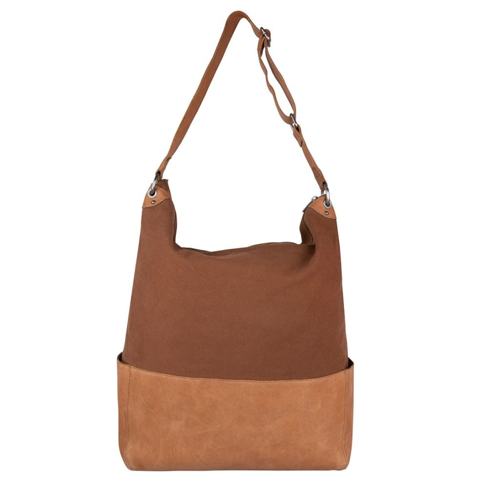 Cowboysbag Cowboysbag Bag Lissabon 15.6 Inch X Saskia Weerstand Camel