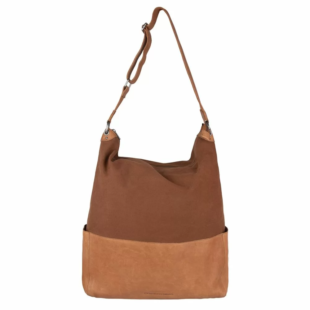cowboysbag Cowboysbag Bag Lissabon 15.6 Inch X Saskia Weerstand Camel