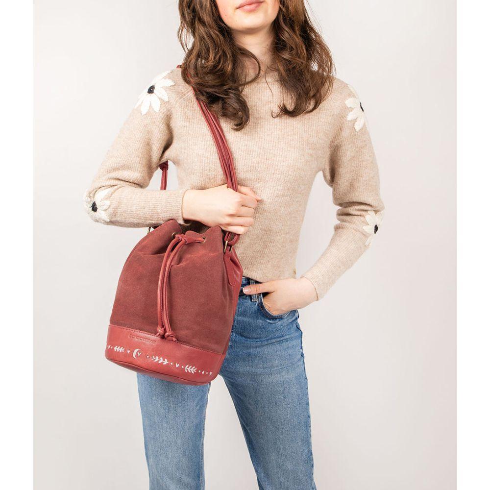 Cowboysbag Cowboysbag Bucket Solstice X Dappermaentje Red
