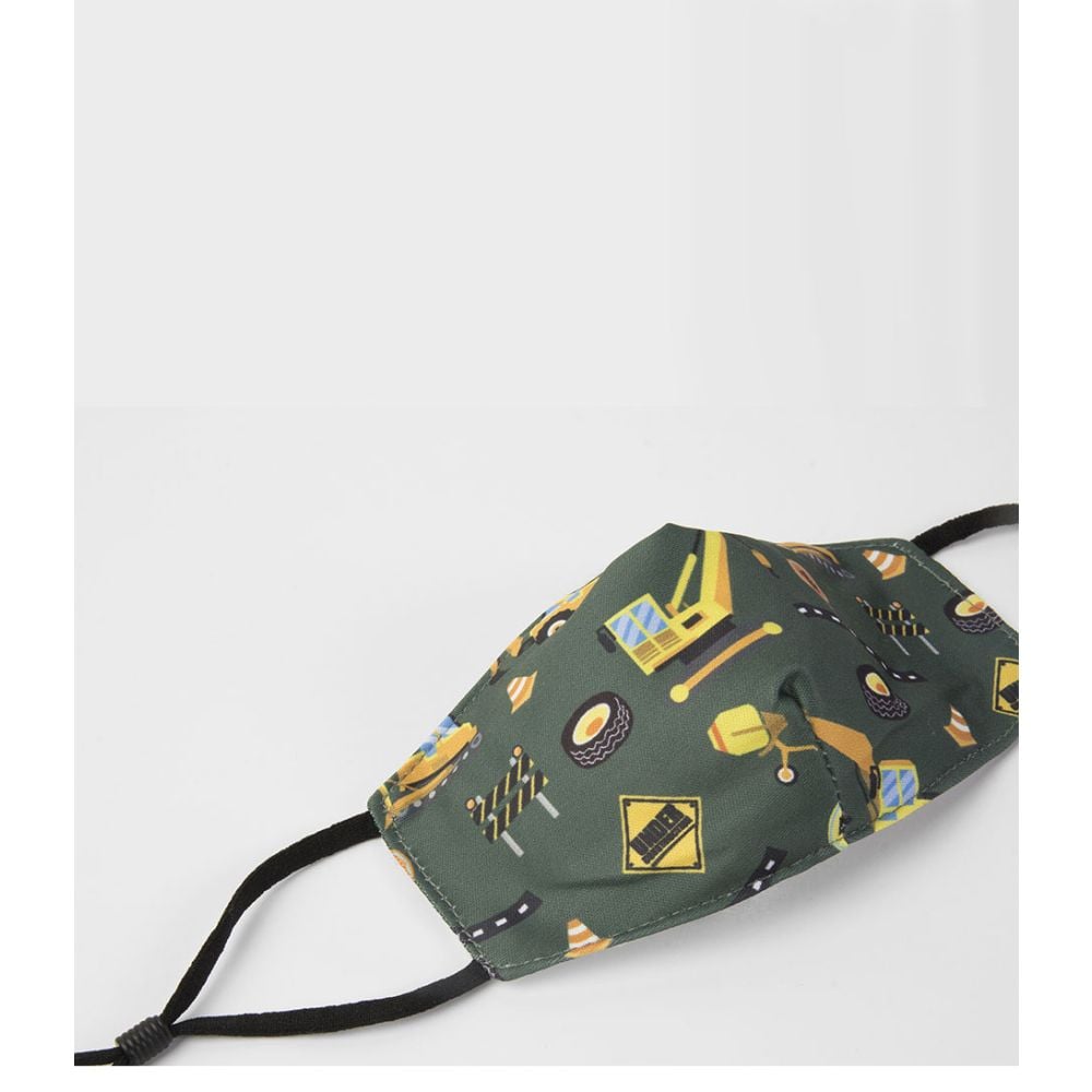 Cowboysbag Cowboysbag Construction Mask Kids Dark Green