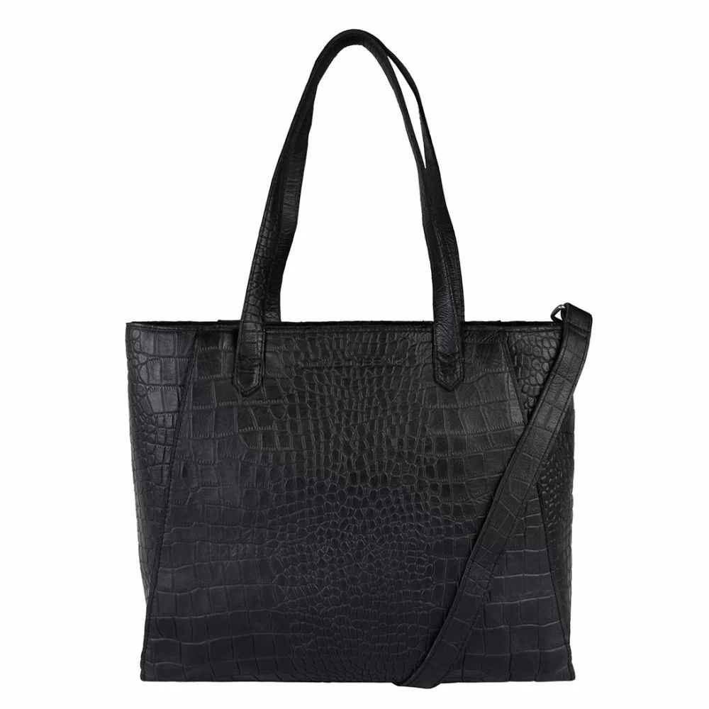 cowboysbag Cowboysbag Bag Bramhall Croco Black