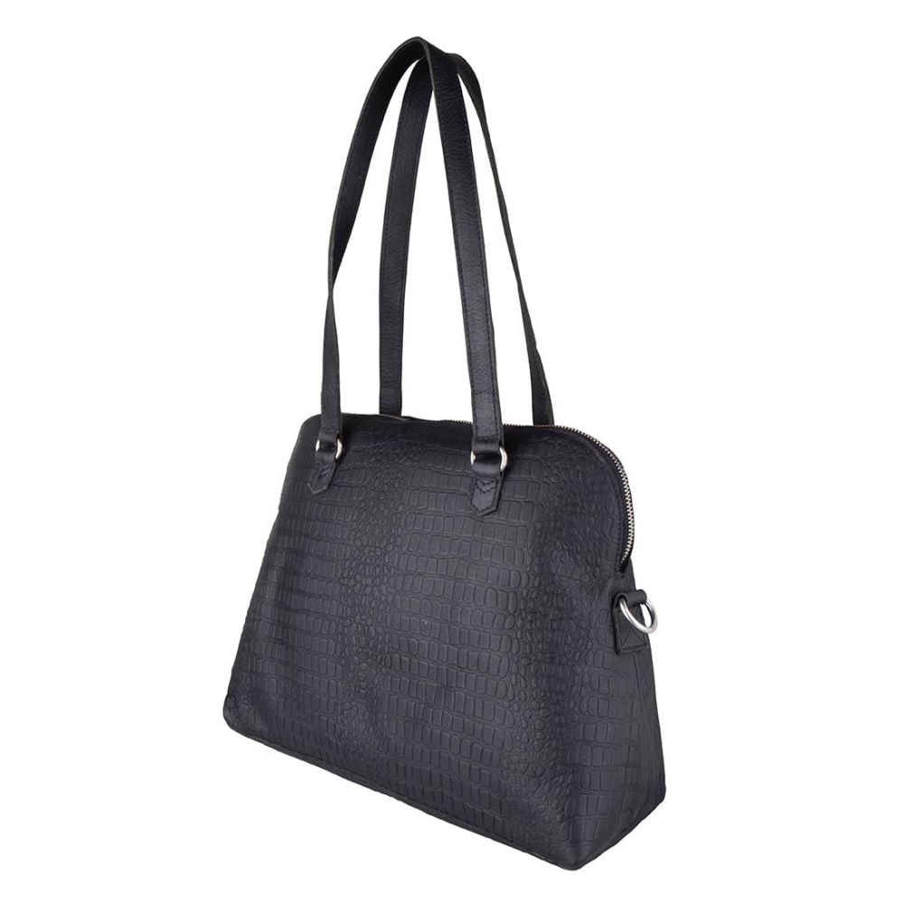 Cowboysbag Cowboysbag Bag Winwick Croco Black