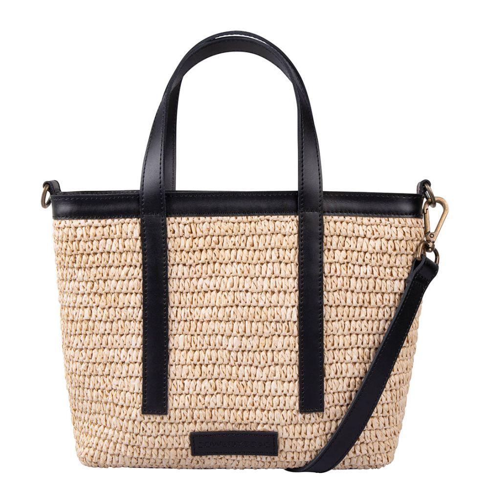 cowboysbag Cowboysbag Handbag Bisbee Raffia / Black