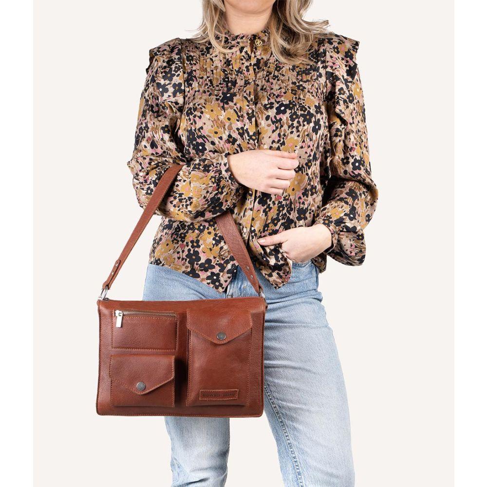 Cowboysbag Cowboysbag Handbag Houston Cognac