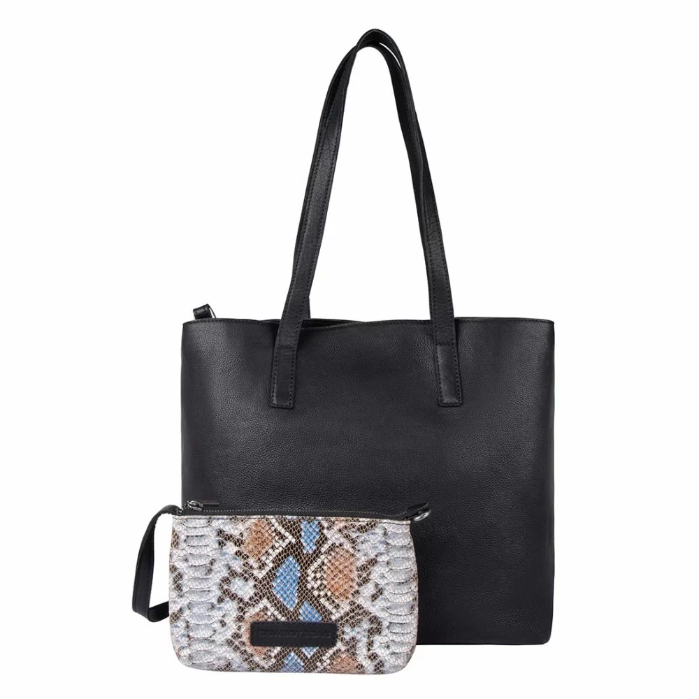 cowboysbag Cowboysbag Handbag Seville Black/Blue