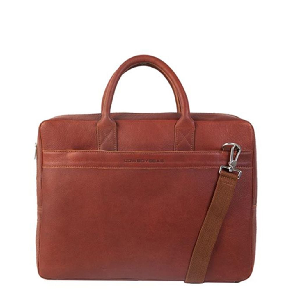 cowboysbag Cowboysbag Laptopbag Barvas Cognac