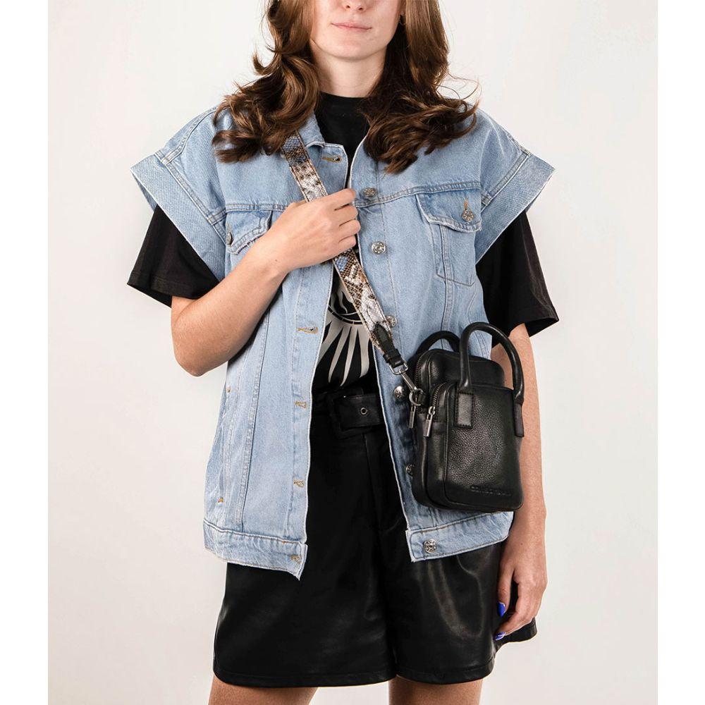 Cowboysbag Cowboysbag Phone Bag Dunlap Black/Blue