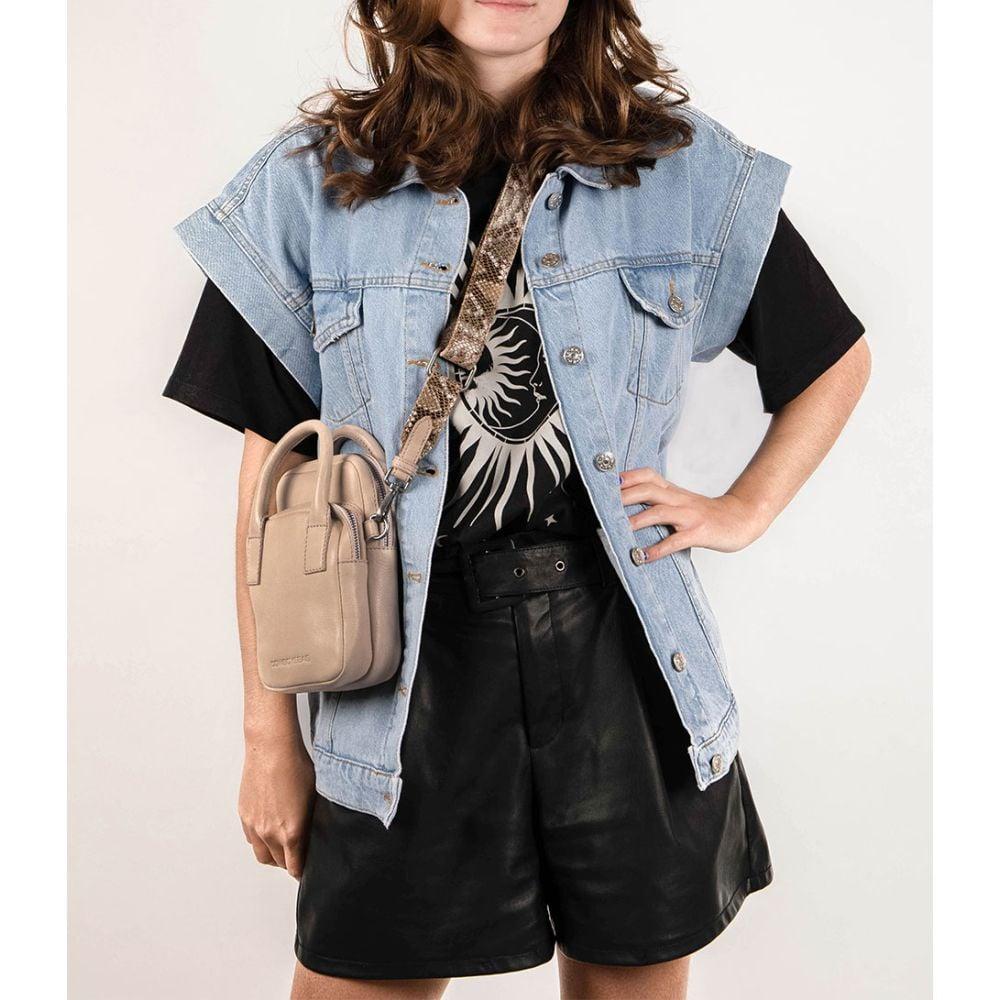 Cowboysbag Cowboysbag Phone Bag Dunlap Sand/Brown